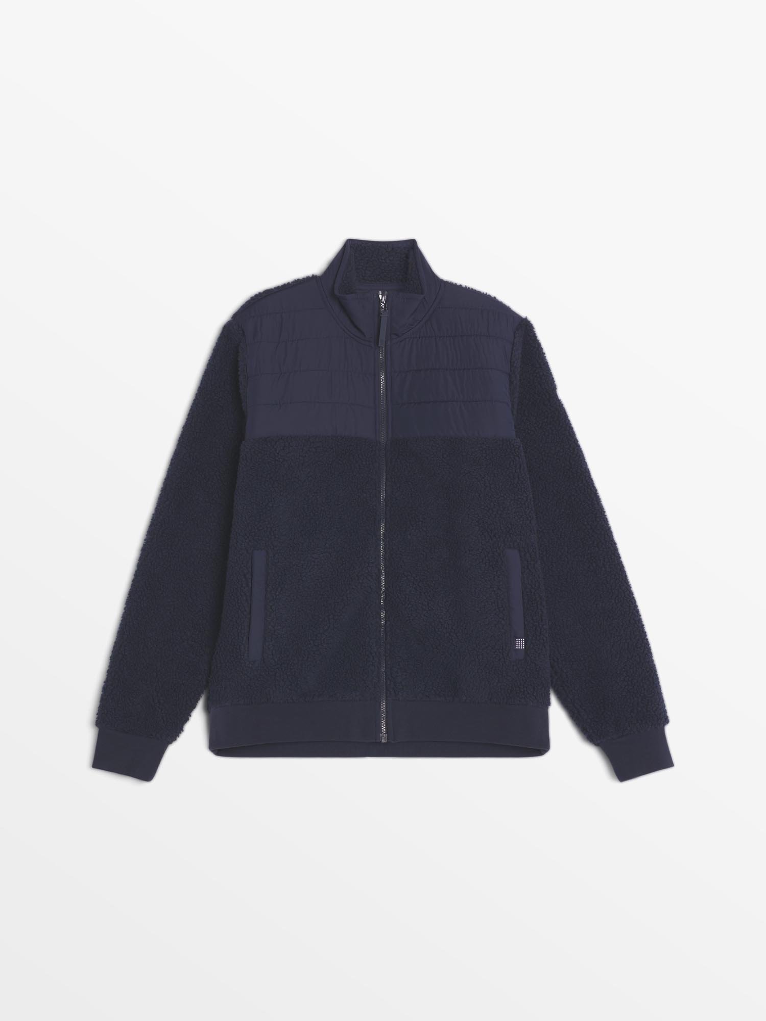 Polaire Homme Manches Longues Sherpa Marine