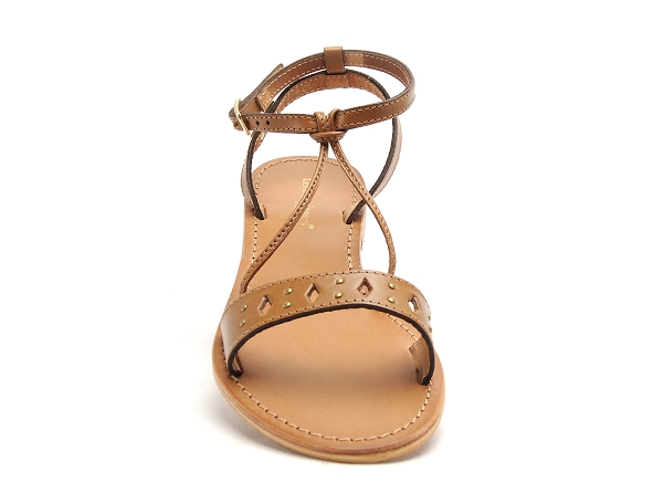 Les tropeziennes nu pieds plats femme harmony marron