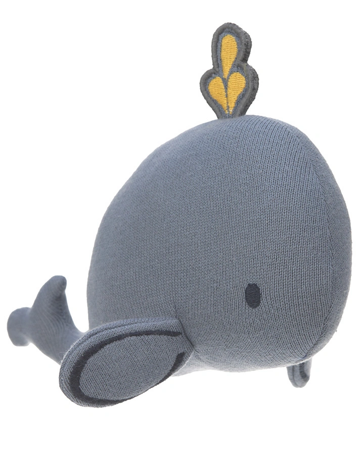 Strick-Rassel LITTLE WATER WHALE in dunkelblau
