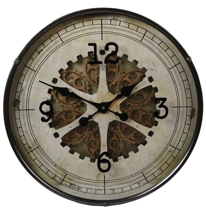 Wandklok Tournant | 081553B60 x D11 x H60 cm