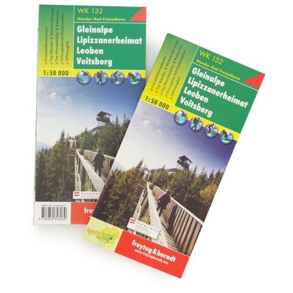 Freytag & Berndt - Gleinalpe - Lipizzanerheimat - Leoben - Voitsberg - Wandelkaart
