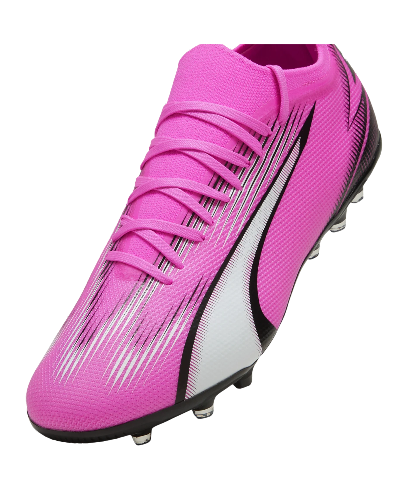 PUMA ULTRA Match MG Phenomenal Pink Weiss Schwarz F01