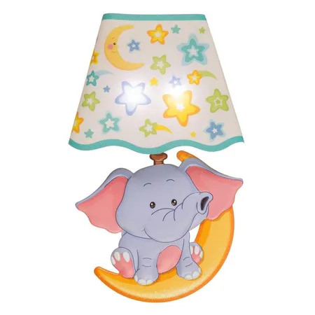 Idena LED Wandsticker Lampe Elefant, ca. 21 x 13 cm