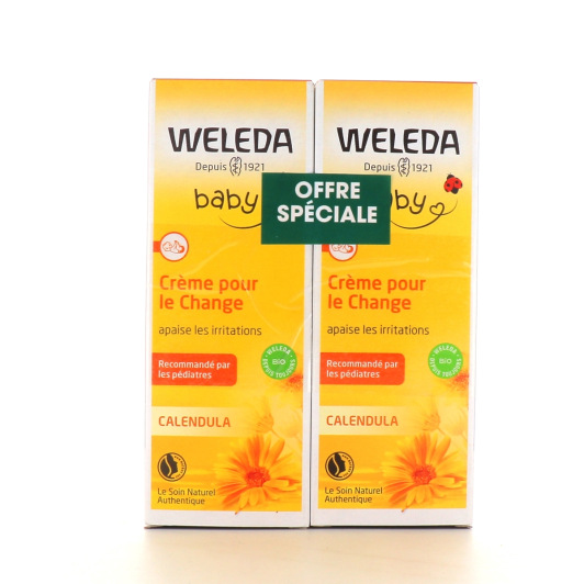 Crème pour le change au Calendula Weleda