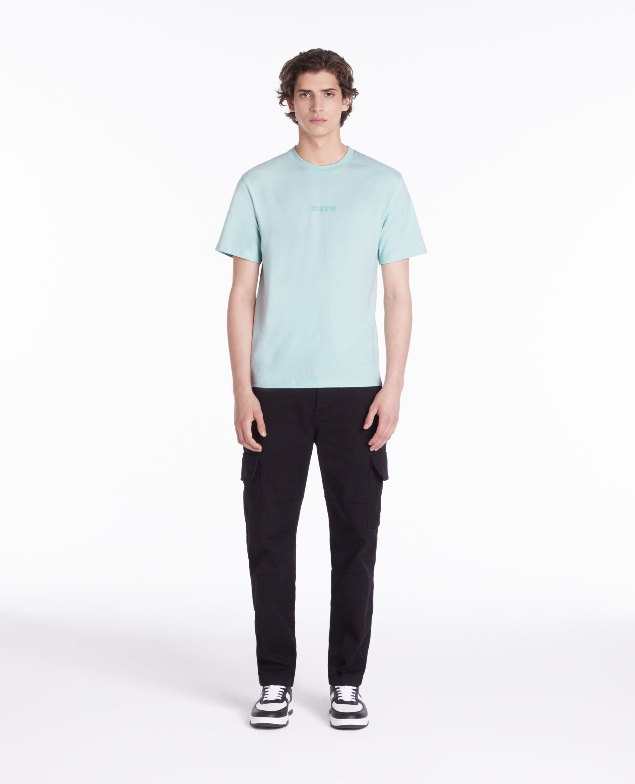 T-shirt vert avec logo