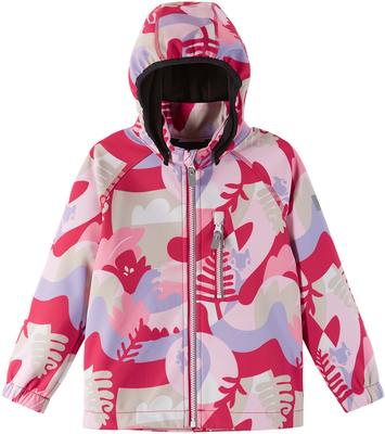 Reima Vantti Softshelljakke Mønstret, Bright Berry