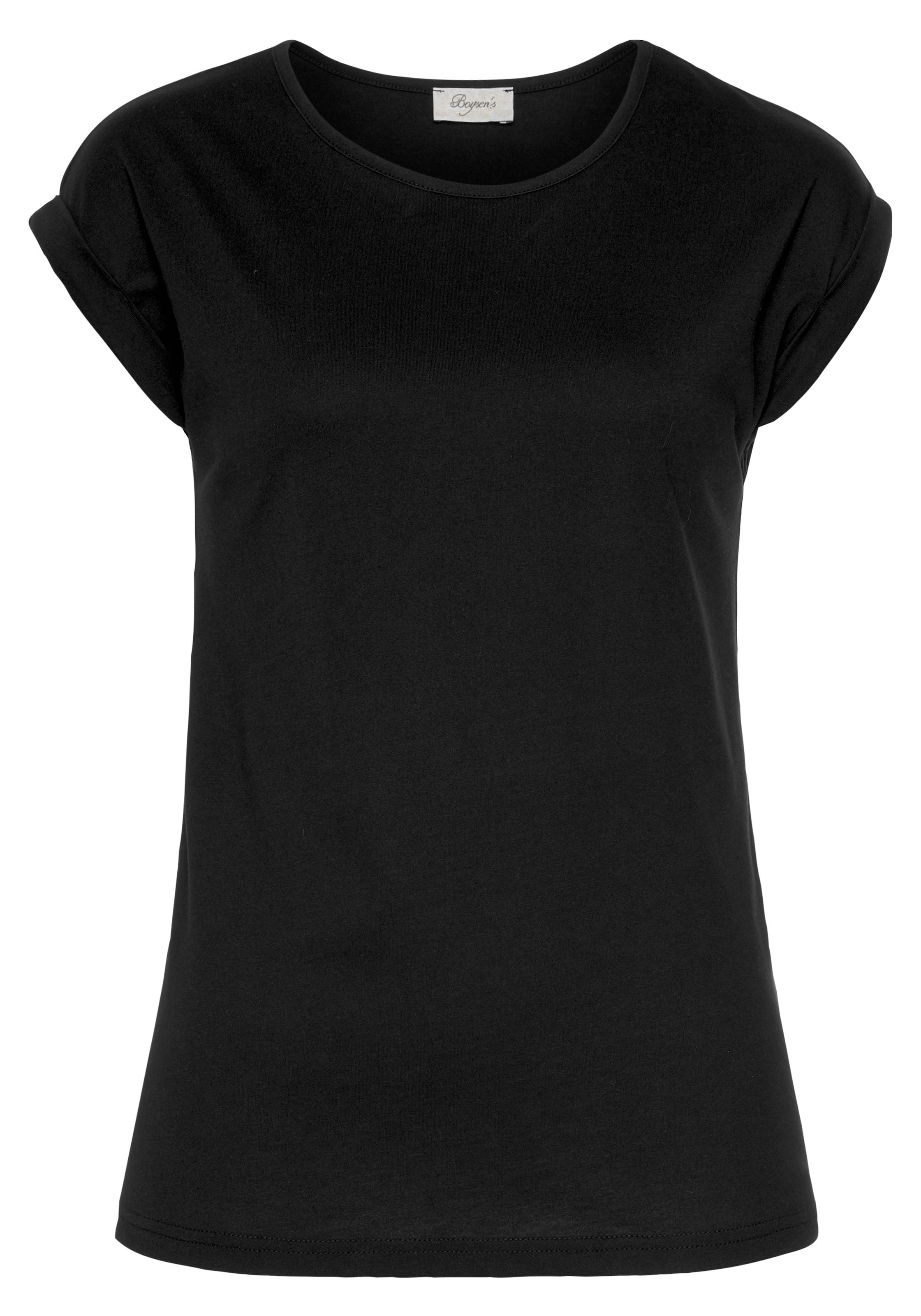 Boysen's T-Shirt , Kurzarm,  basic,  Rundhalsausschnitt - NEUE FARBEN