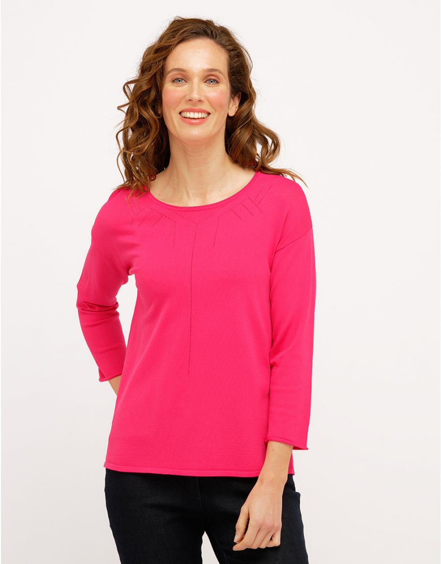 Pull fin rose fuchsia