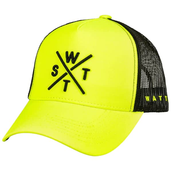 Casquette WATTS TRUCKER CAP TRIBE FLUO YELLOW