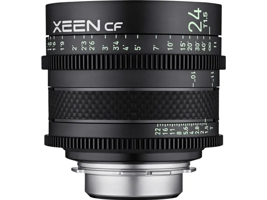 Samyang CFX24-C, biografobjektiver, Canon EF