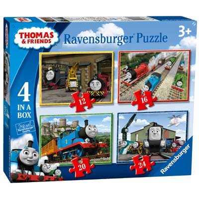 Thomas And Friends 4 In A Boxjigsaw Puzzles (Jigsaw)