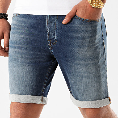 Short Jean Rick Icon Bleu Denim