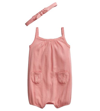 Polo Ralph Lauren Sommerdragt - Baby Classics I - Rosa m. Hulm?n