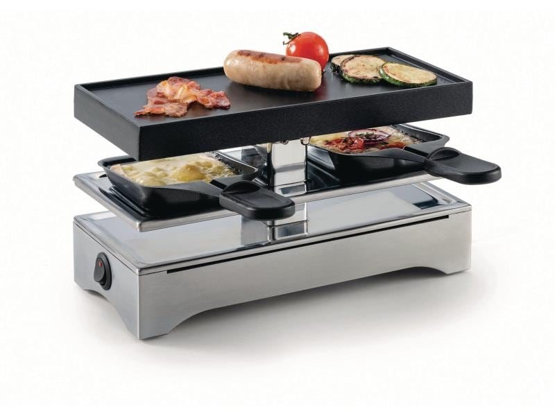 Koenig Racletteofen 1 or  2 Personen Eleganter Raclette-Tischgrill für zwei Personen