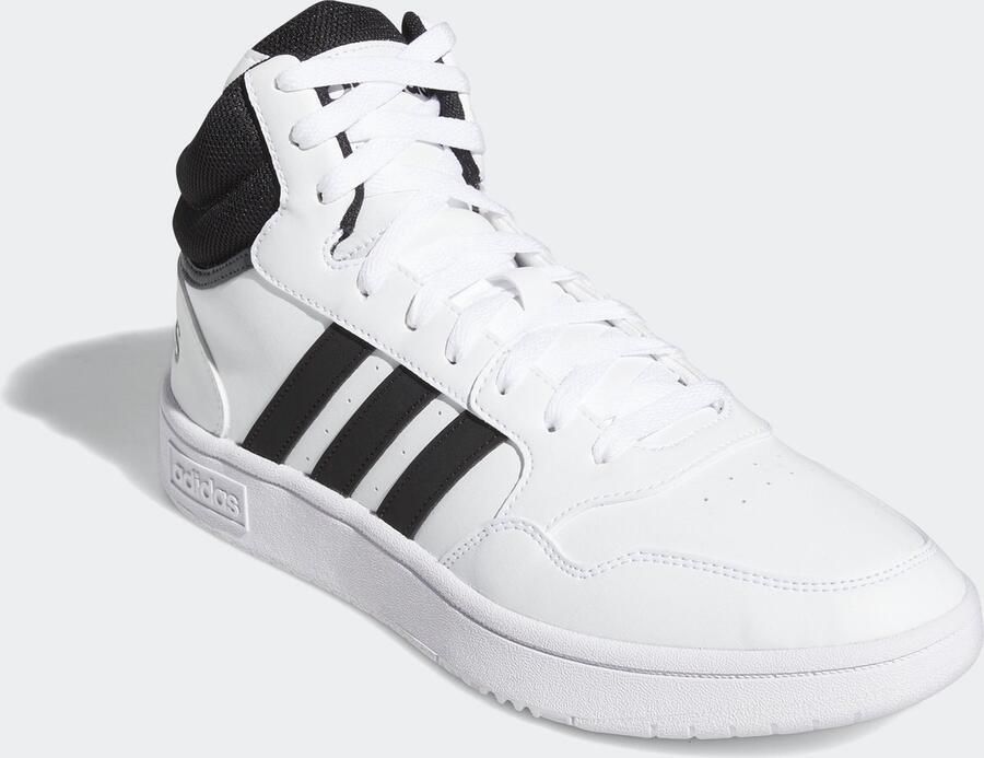 Adidas SPORTSWEAR Hoops 3.0 Mid Sneakers Core Black Ftwr White Grey Six