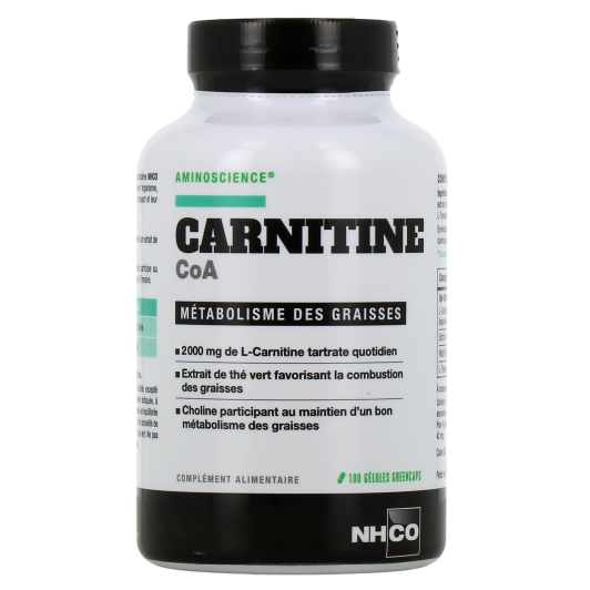 NHCO Carnitine CoA : métabolisme des graisses