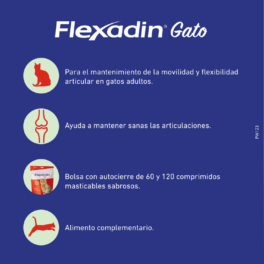 Vetoquinol Flexadin Adulto Condroprotetor para gatos