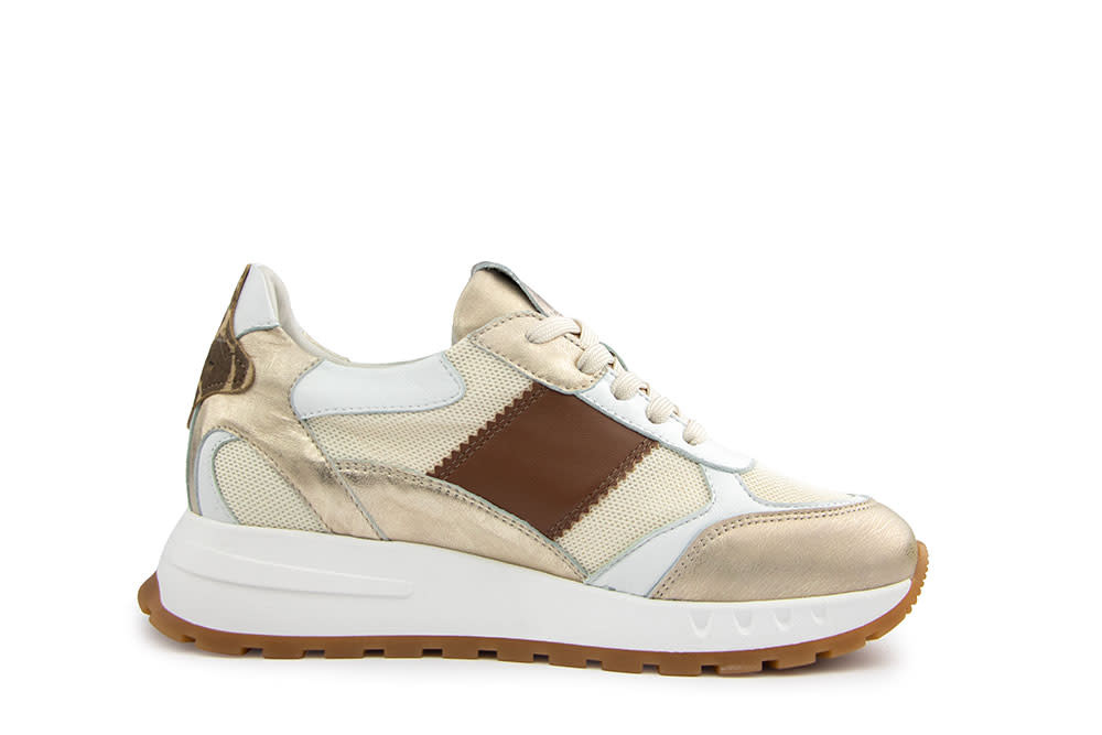 Piedi Nudi Sneaker Helen 03.01 Gold Leopard