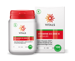 Vitals Vitamine D3 3000 IE Capsules 100CP