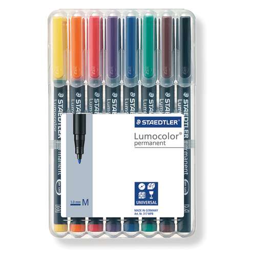 STAEDTLER® Lumocolor permanent Folienschreiber, Sets