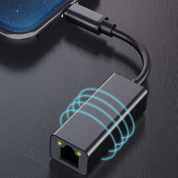 INF Nettverksadapter USB-C Gigabit Ethernet