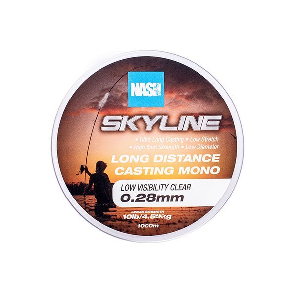 Nylon Nash TT Highline Mono Clear (1000m)