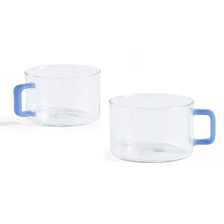 HAY - Brew Becher, jade hellblau (2er-Set)