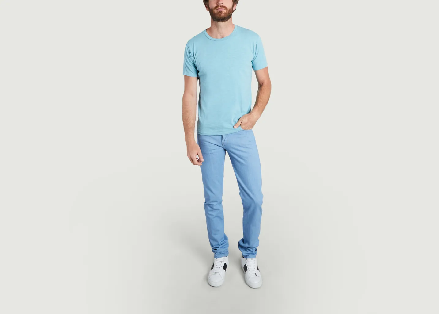 T-shirt roulé coupe droite Velva Sheen