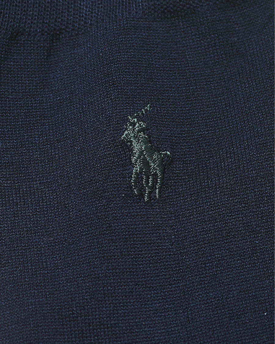 Polo Ralph Lauren 2-Pack Mercerized Cotton Socks Admiral Blue