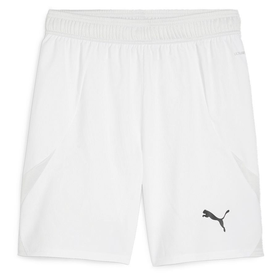 PUMA Short teamFINAL - Blanc/Noir