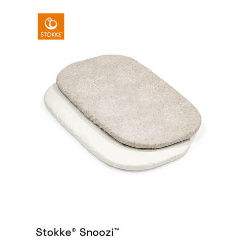 Pack de 2 draps housses OCS Snoozi™ vanille - STOKKE