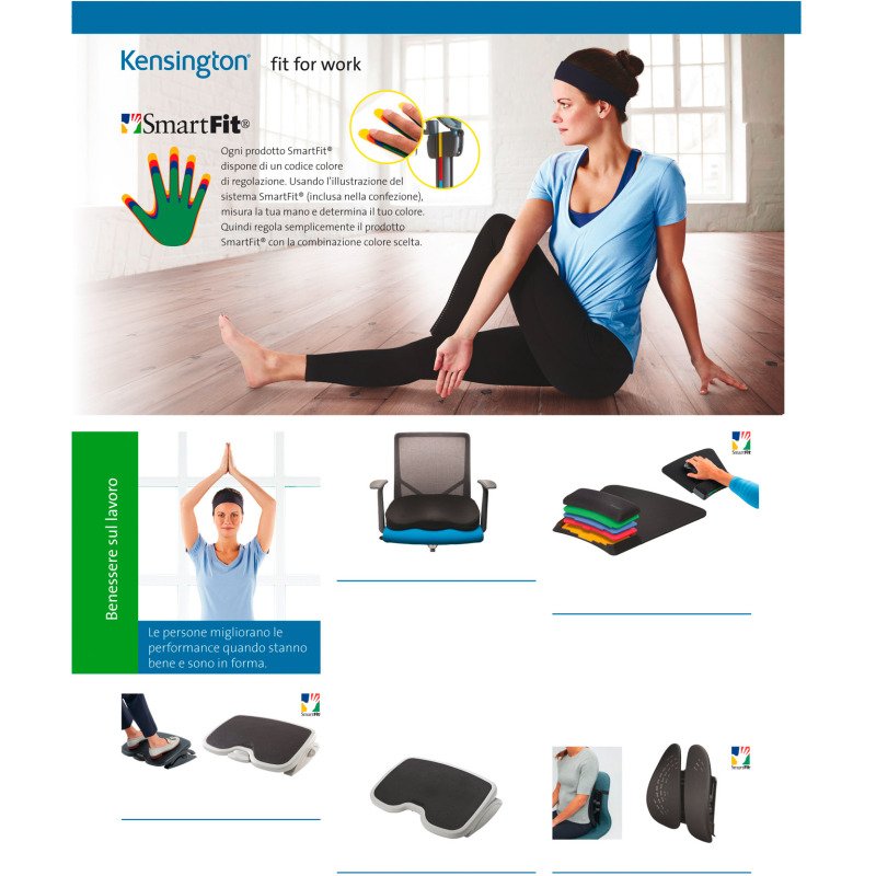 Tapis souris repose poignets Kensington Smartfit