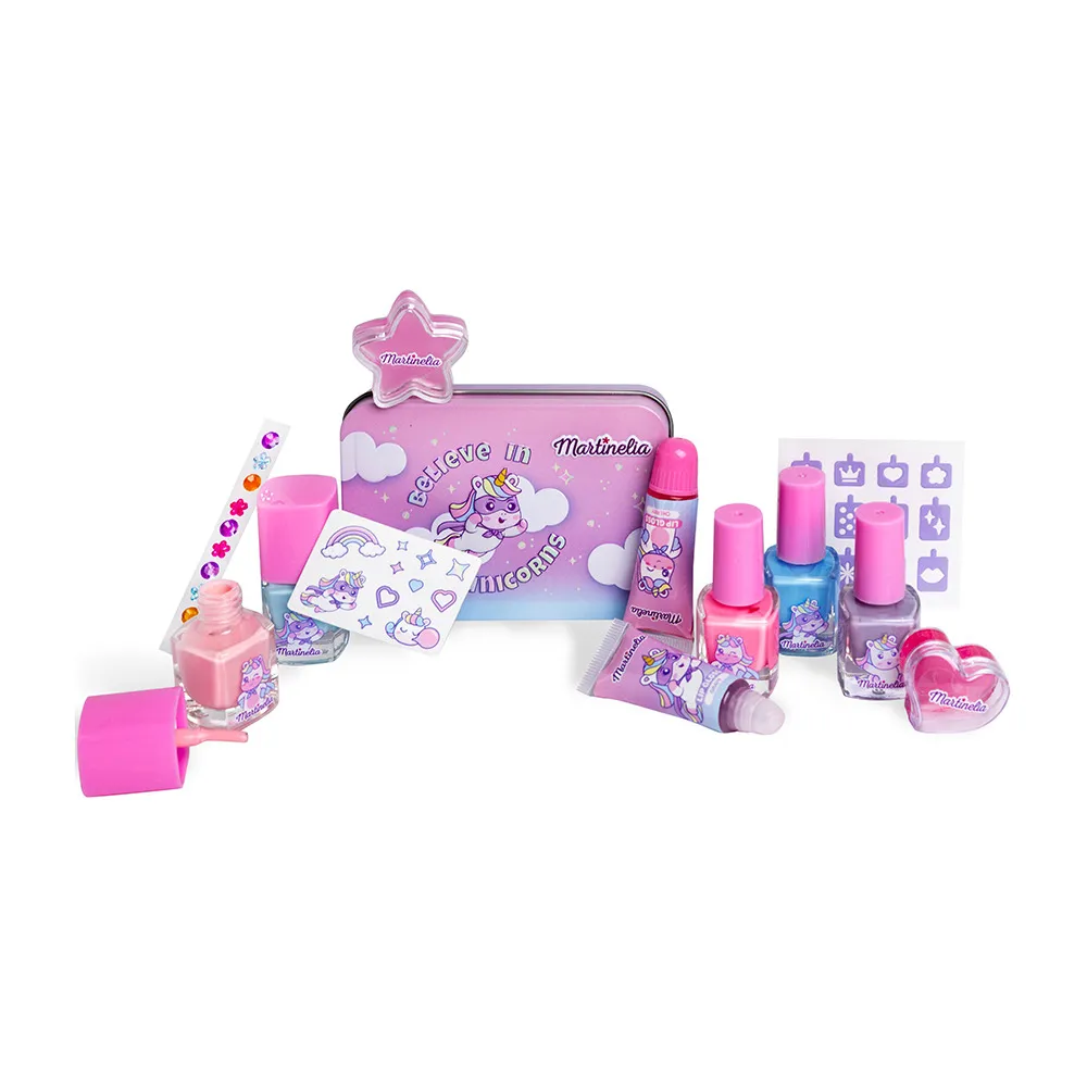 Martinelia Little Unicorn Nails & Lips Set With Tin Box - 1 stk.