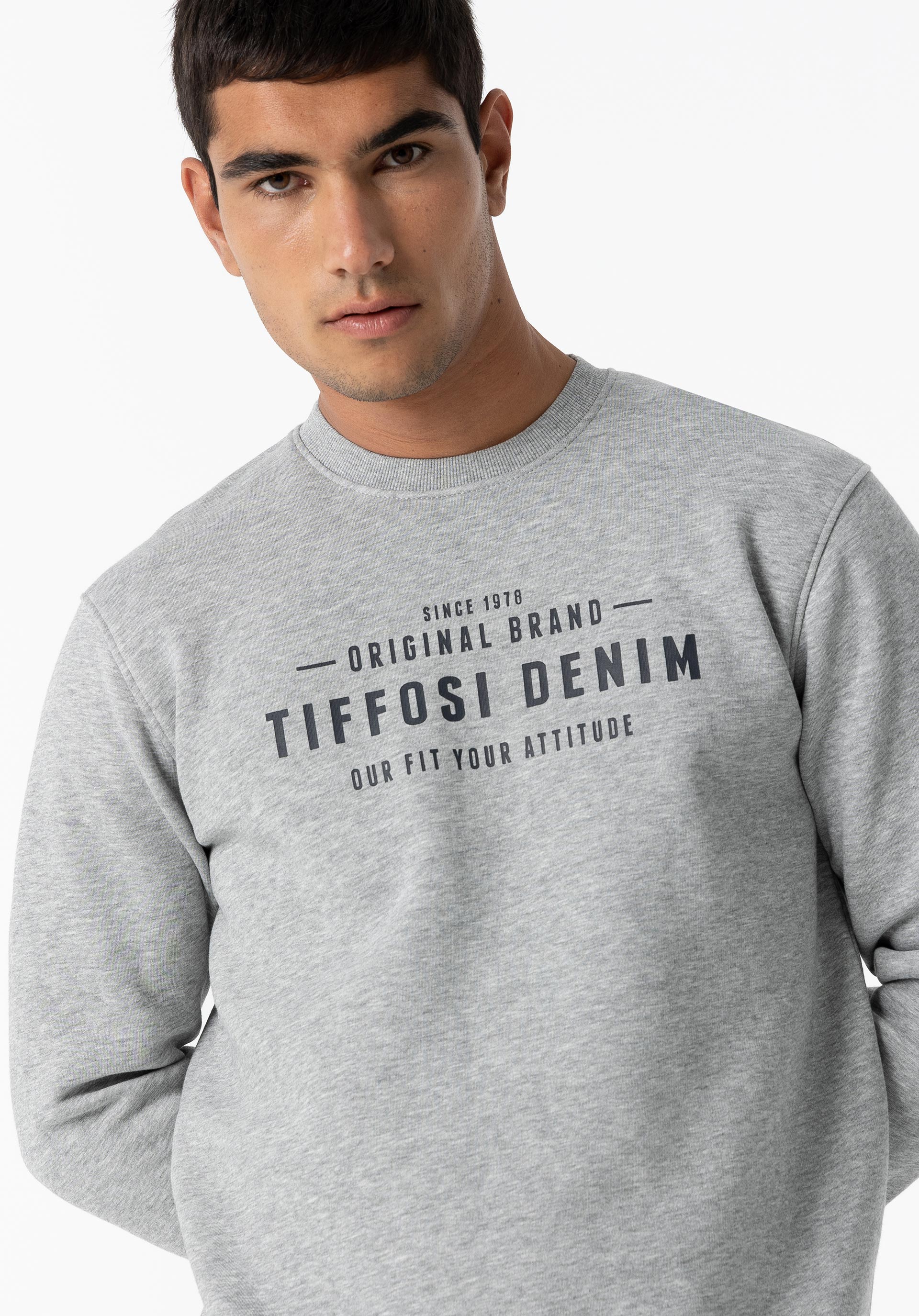 Sweatshirt com Estampado Frontal
