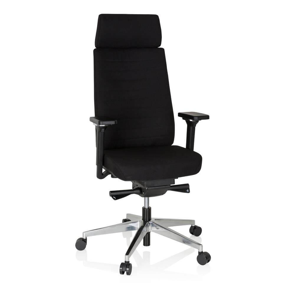 Profi Bürostuhl MOVE-TEC PRO 3D Stoff mit Armlehnen (höhenverstellbar) hjh OFFICE