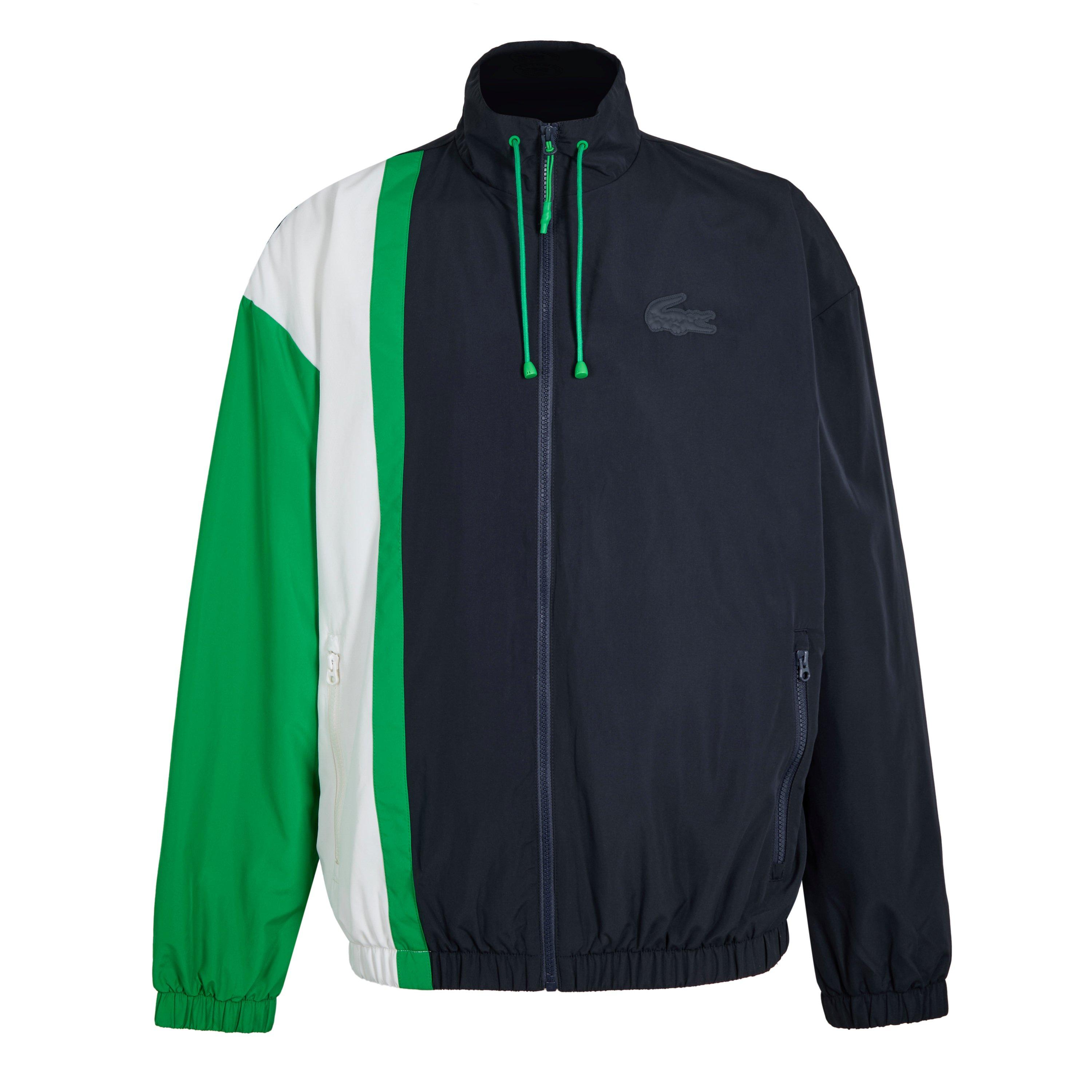 Lacoste Lightweight Water Resistant Colourblock Zip Jacket