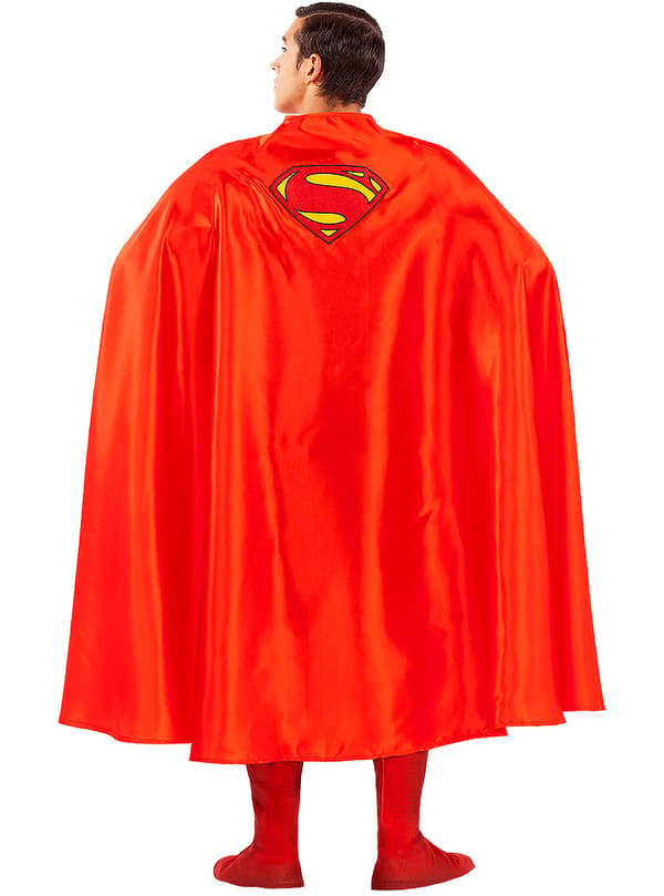 Funidelia | Superman kappe OFFISIELL til mann ▶ Man of Steel, Superhelt, DC Comics, Justice League, tilbehør til kostymer