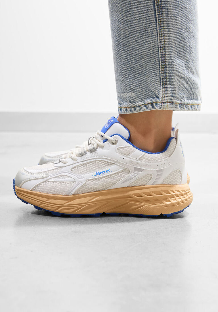 witte mercer amsterdam lage sneakers the re-run max grape