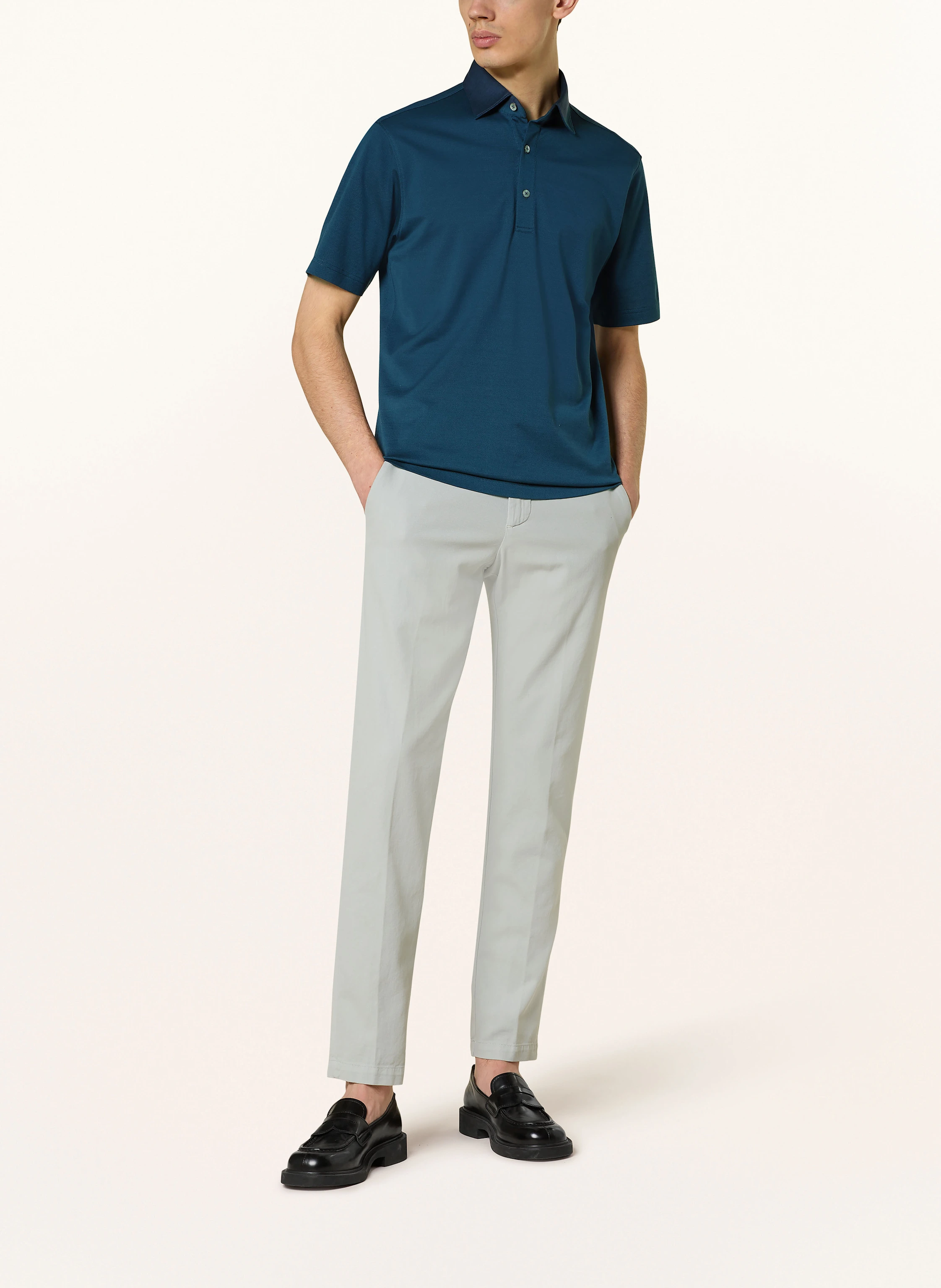 Stefan Brandt Piqué-Poloshirt