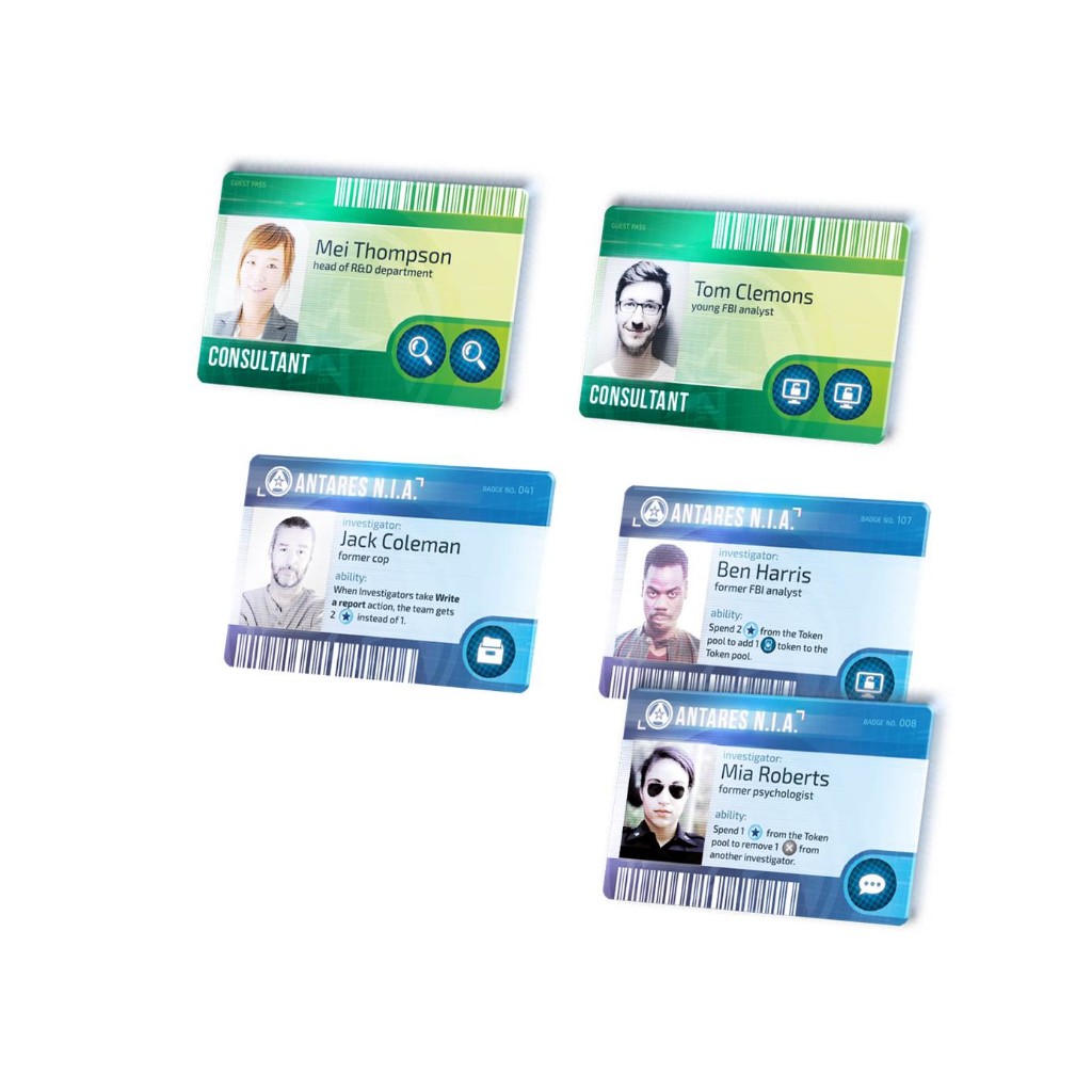 Detective : Cartes de Détectives