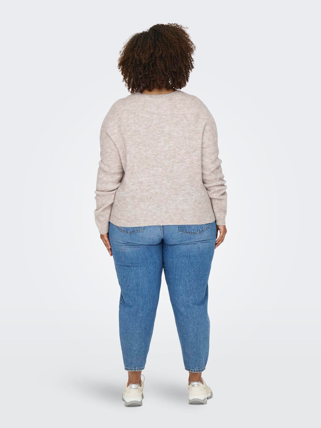 CARCAMILLA Strickpullover Pumice Stone