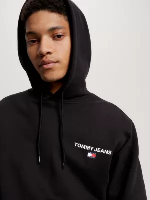 Moletom com Capuz Estampado com Logo