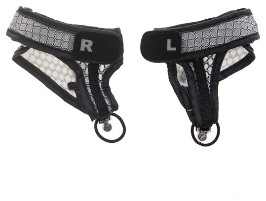 Paire de Gantelets Lacal 1/4 Turn Fix Running - Noir