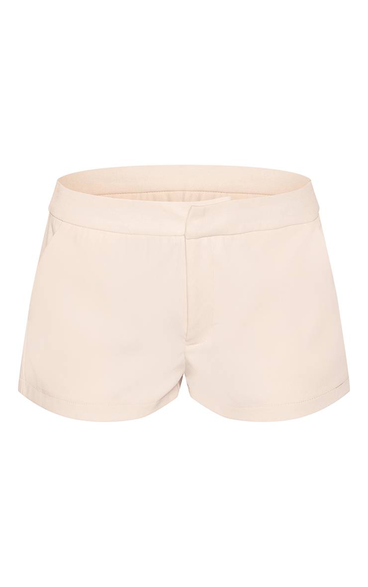 Crème Ensemble Coordonné Short Cocon Ajusté