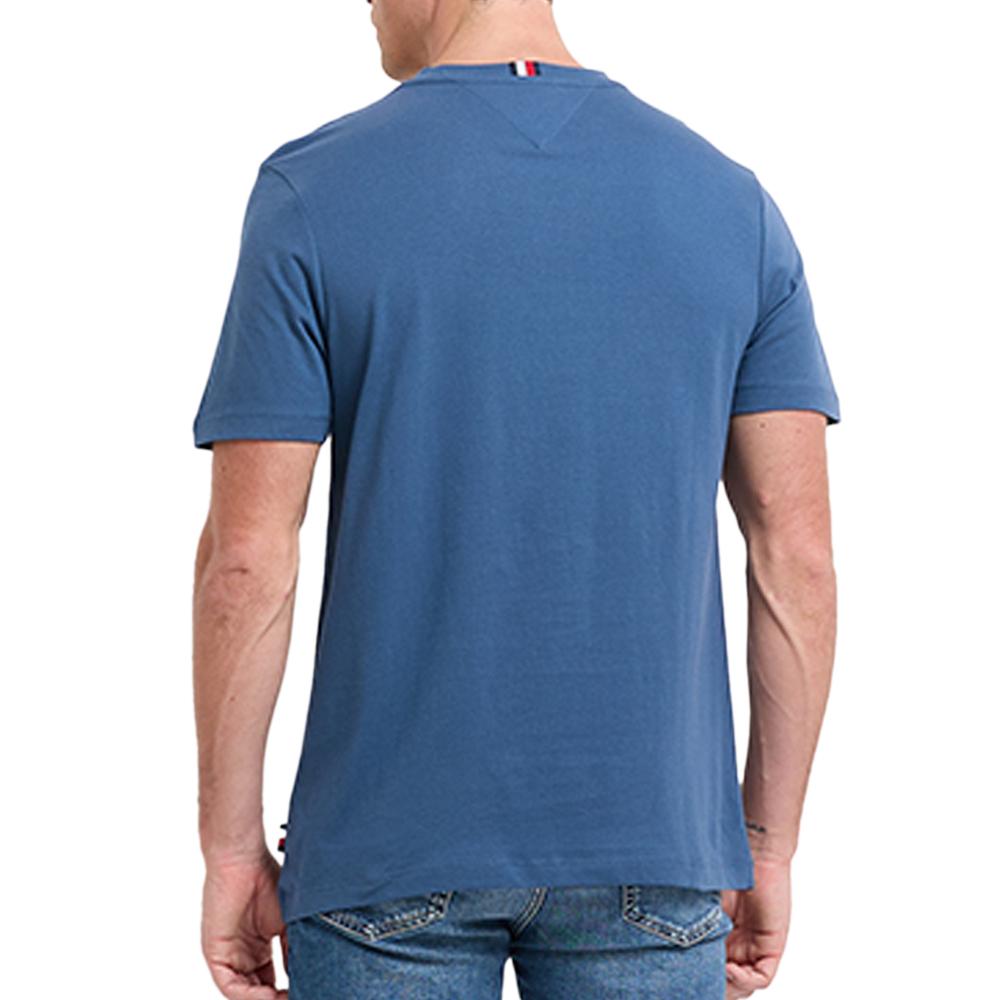 Tommy Hilfiger T-shirt Bleu Homme Tommy Hilfiger Chest