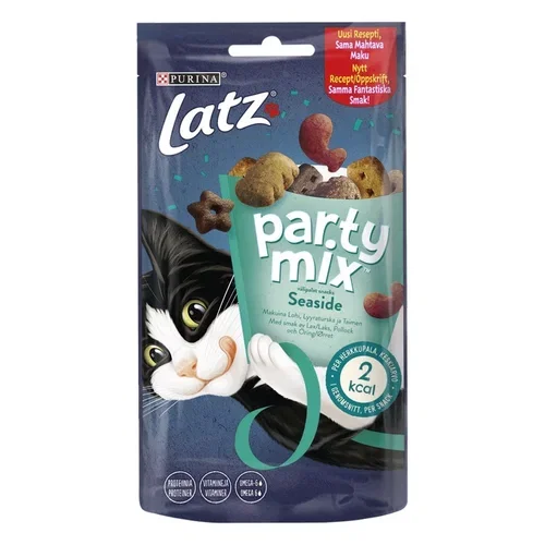 Purina Latz Party Mix Fisk 60 g