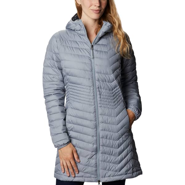 Doudoune randonnée COLUMBIA POWDER LITE MID JKT W TRADEWINDS GREY