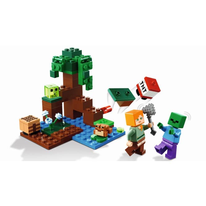LEGO® Minecraft™ 21240 - Das Sumpfabenteuer