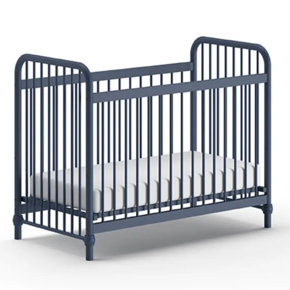 Vipack Babybed Bronxx - 60x120cm - denim blauw