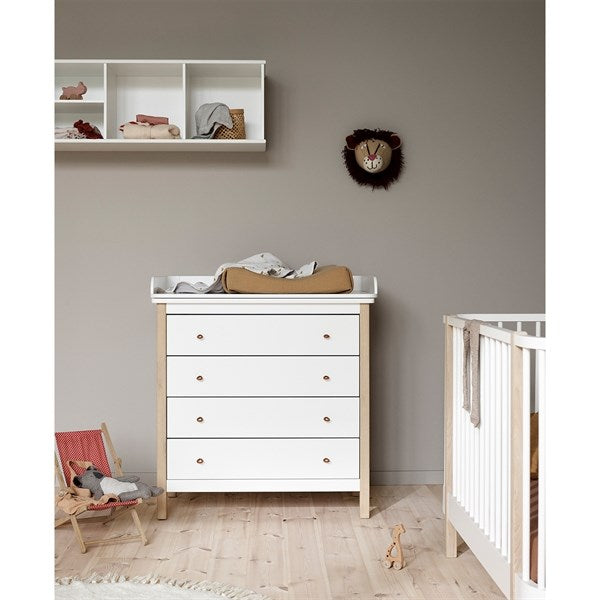 Køb Oliver Furniture Wood Pusleplade til Wood Kommode m. 4 skuffer
